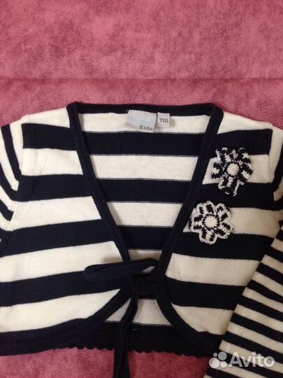 Укороченная кофточка