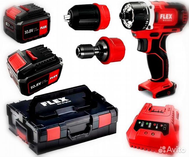 Flex Ударная дрель шуруповерт flex PD 2G 10.8-EC