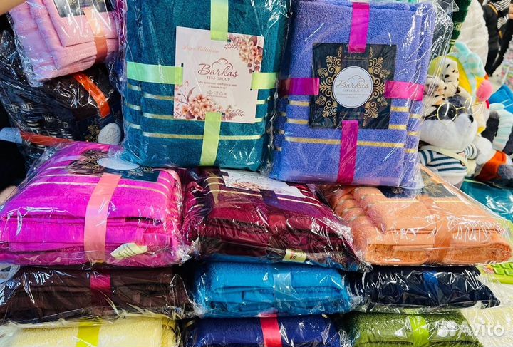 Набор махровых полотенец Новые