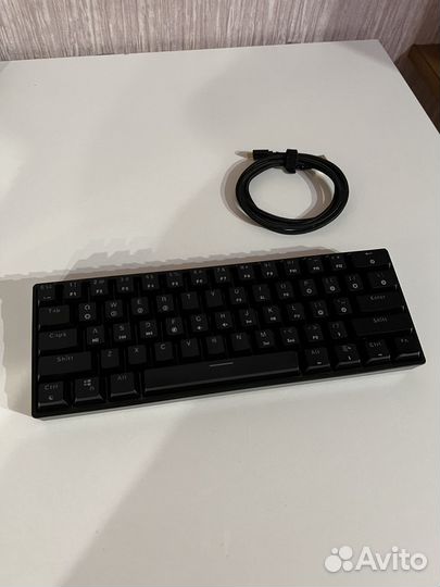 Механическая клавиатура GK61 Geteron RED