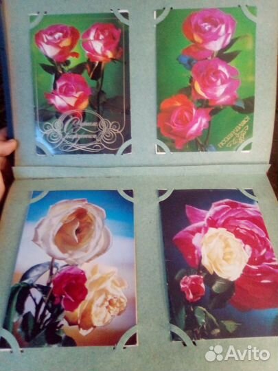 Открытки СССР с 1956г цветы коллекция