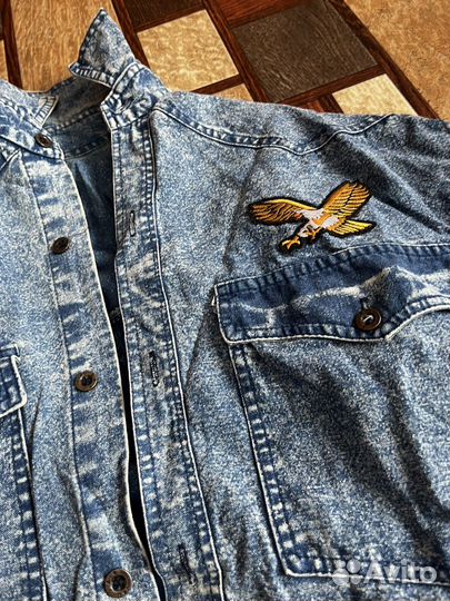 Джинсовая рубашка us.army