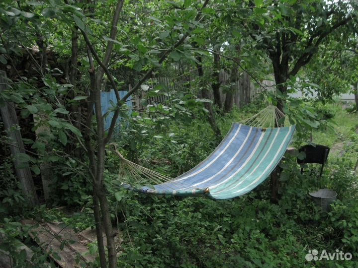 Гамак из парусины: лето наступило