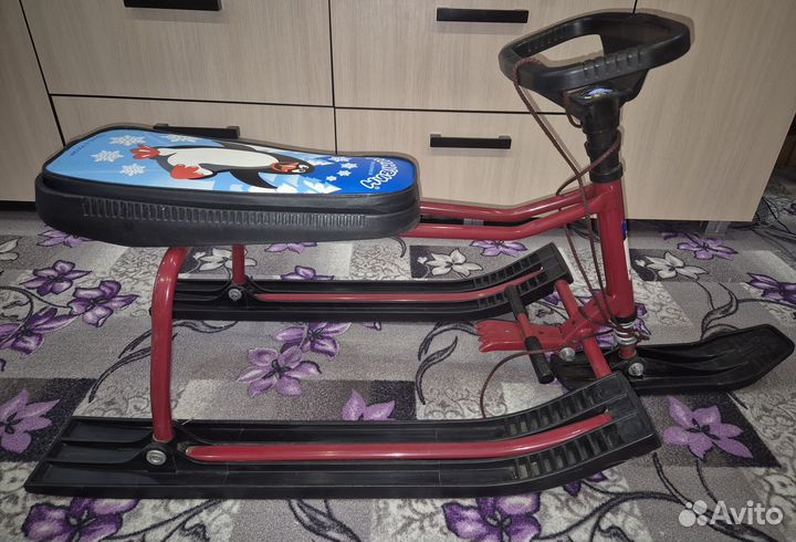 Детский снегокат бу