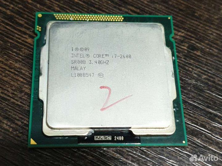 Процессор intel Core i7 2600 S-1155 б/у