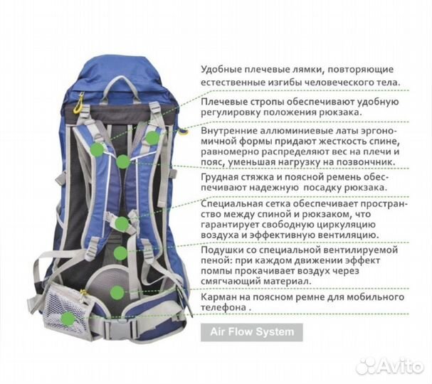 Рюкзак Helios Highlander 50л