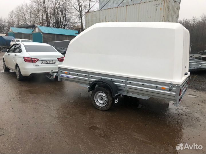 Прицеп с крышкой мзса 817712.012 Н1500мм арт. 1059