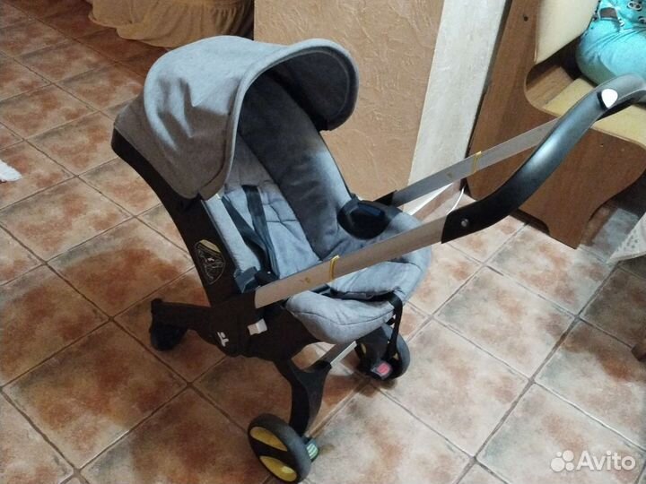 Автолюлька на колёсах