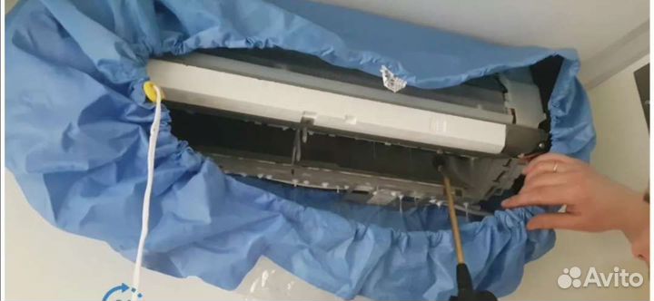 Чистка заправка сплит систем