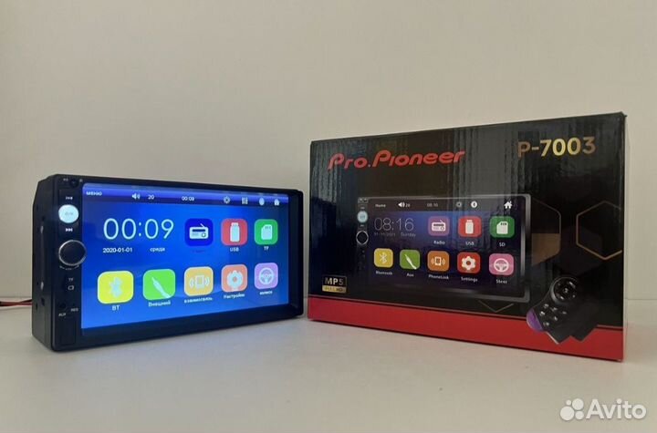 Магнитола 2din pioneer P7003 Bluetooth/aux/usb