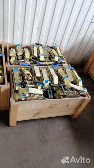 Стяжные ремни с трещоткой 3 м