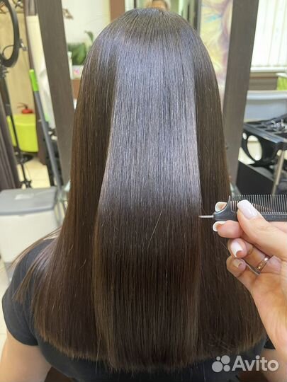 Кератиновое выпрямление, ботокс, нанопластика