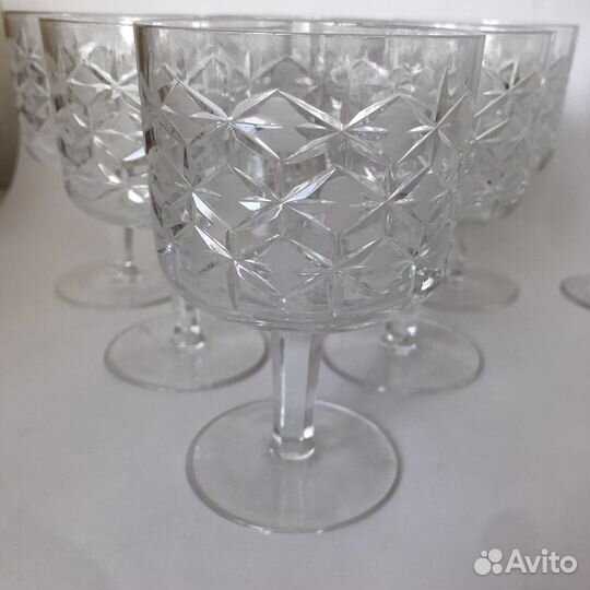 Фужеры хрустальные СССР