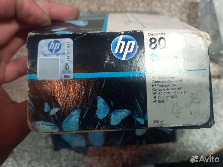 Картридж для принтера струйный HP,HP80
