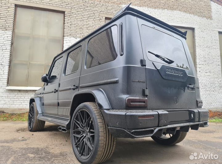 Тюнинг накладка запасного колёса Mercedes W463