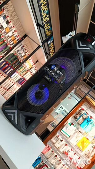 Блютуз колонка большая 50w с радио