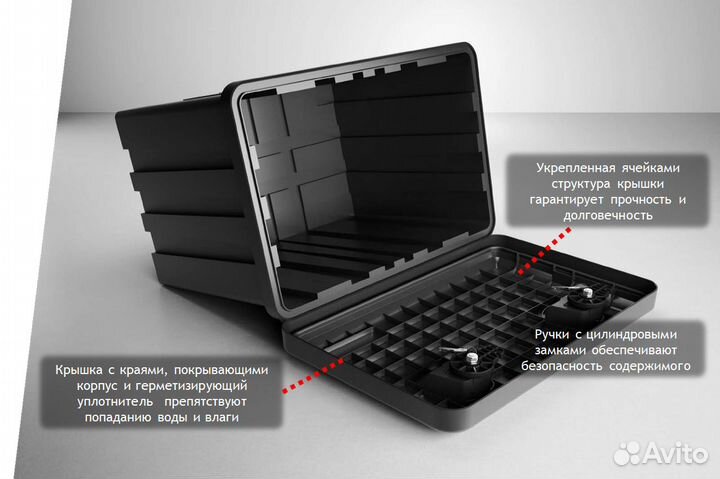 Ящик инструментальный Daken на Газель