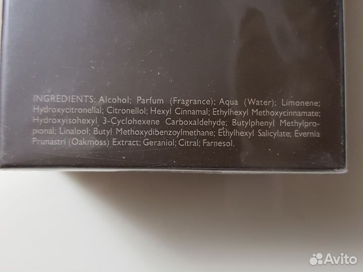 Мужская туалетная вода