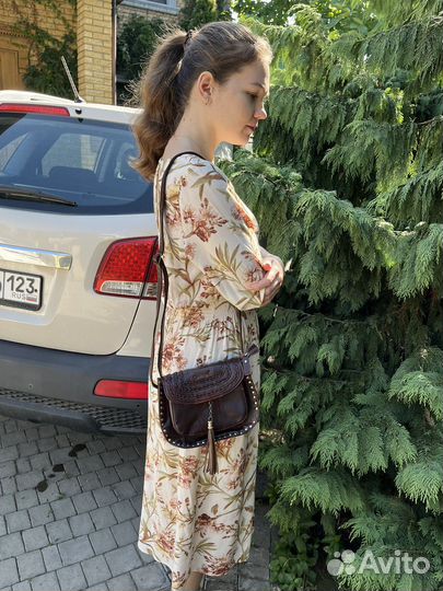 Сумка кожаная