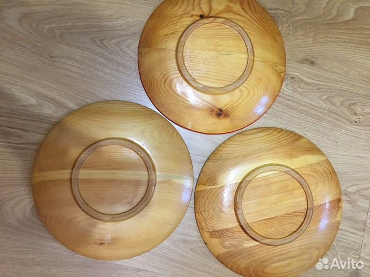 Деревянная тарелка,ручная роспись