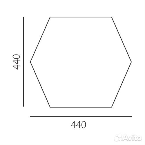 Tent Btrace 4,4X4,4 со стойками (синий)