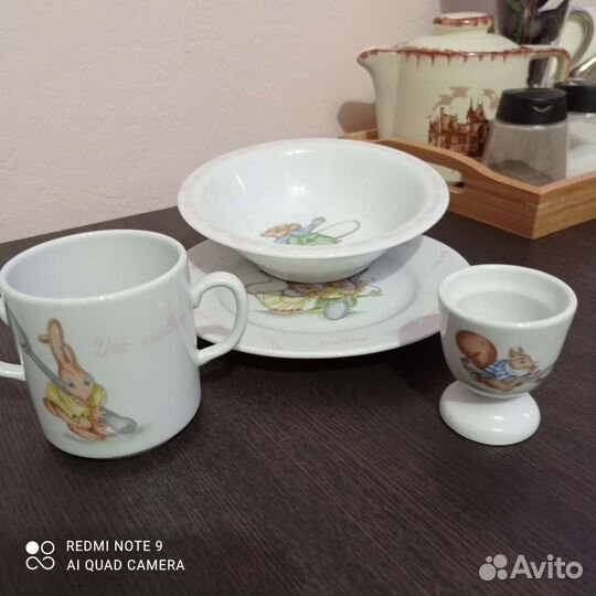 Детский набор посуды, Лимож, Франция