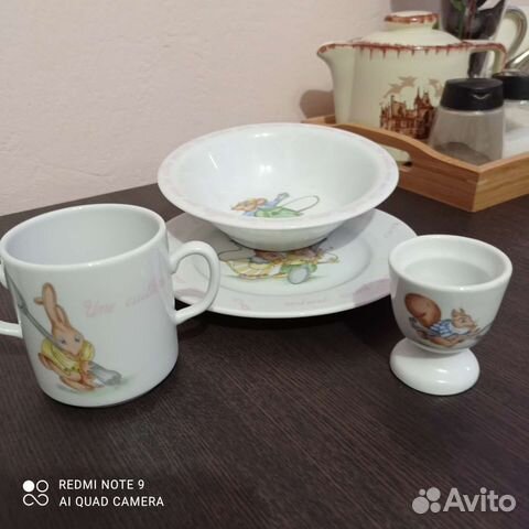 Детский набор посуды, Лимож, Франция