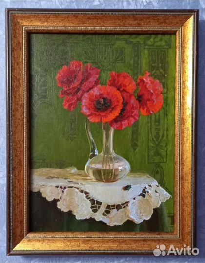 Картина маслом на холсте 