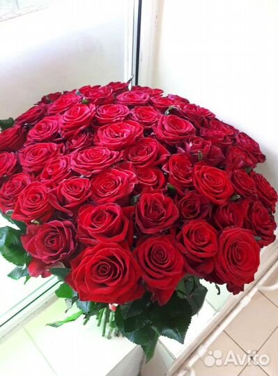 Розы 50см. Букет цветов