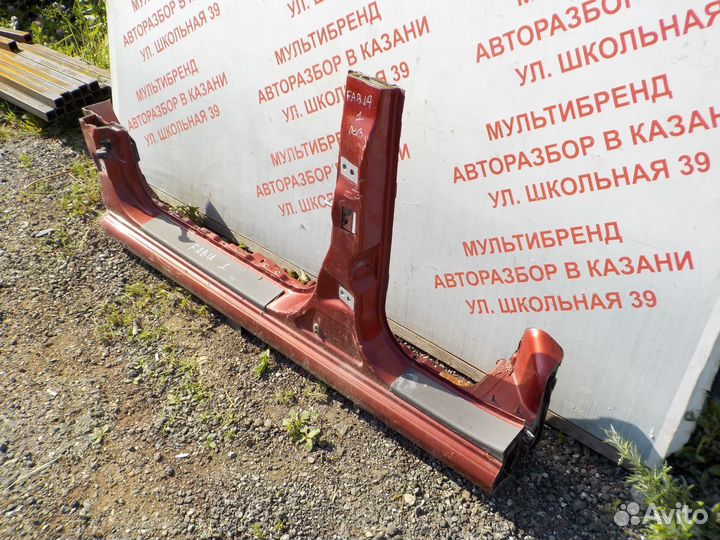 Порог левый со средней стойкой Шкода Фабия 1