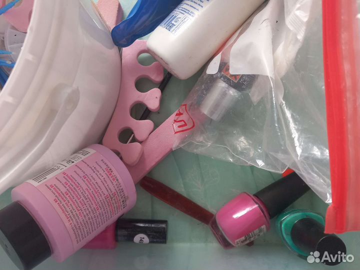 Маникюрный набор с лампой