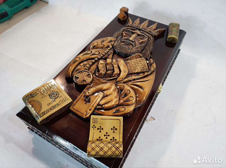 Резные нарды ручной работы под заказ