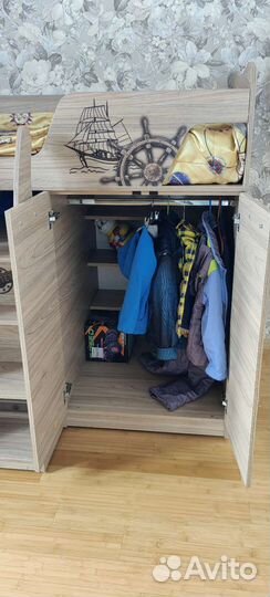 Кровать-чердак корсар