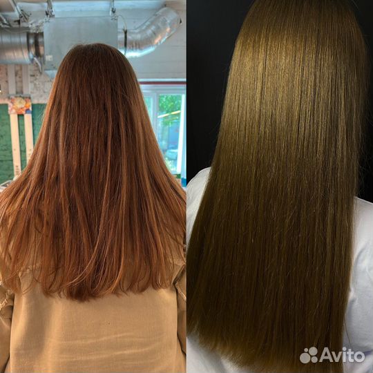 Кератин, нанопластика, ботокс для волос