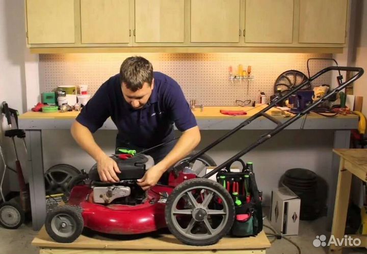 Ремонт газонокосилок, триммеров