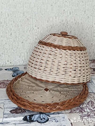 Хлебница плетеная