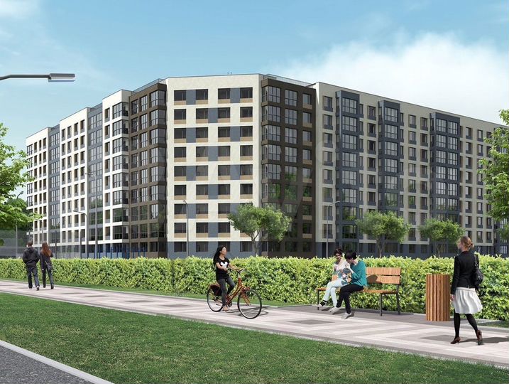 3-к. квартира, 100,4 м², 6/9 эт.