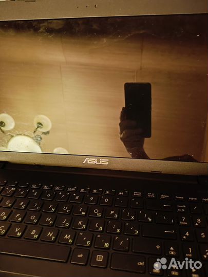 Ноутбук asus на запчасти