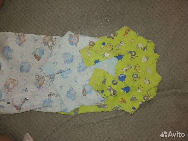 Детские вещи пакетом размер 62-68