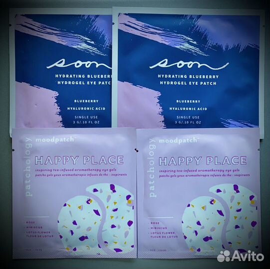 Набор из 4 патчей-масок patchology/soon