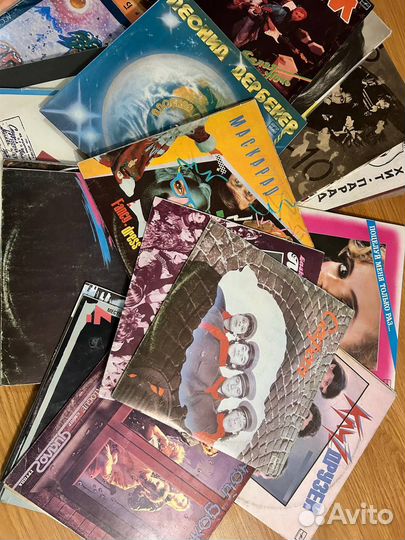 Коллекция виниловых пластинок