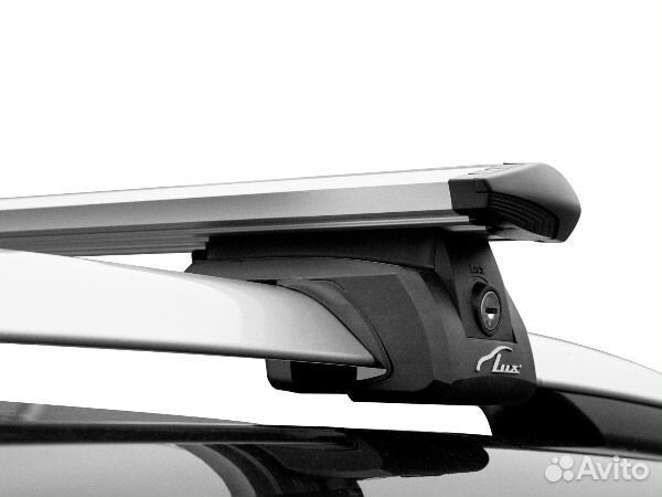 Багажник на крышу Элегант, высокий рейлинг LUX
