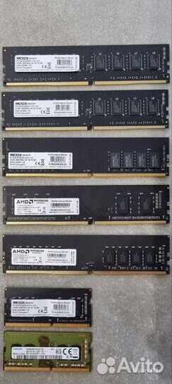 Оперативная память DDR4 AMD Radeon R7