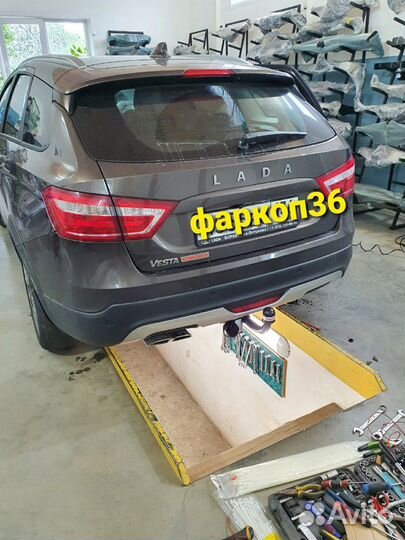 Фаркоп на Лада Веста Cross Oris-Bosal1234-А