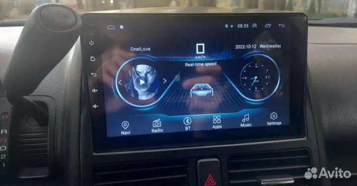 Магнитола для Honda CR-V2 поколения