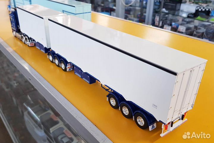 1/50 полуприцеп сдвоенный фура Drake WSI