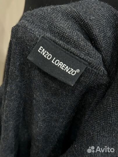 Джемпер свитер на молнии италия шерсть