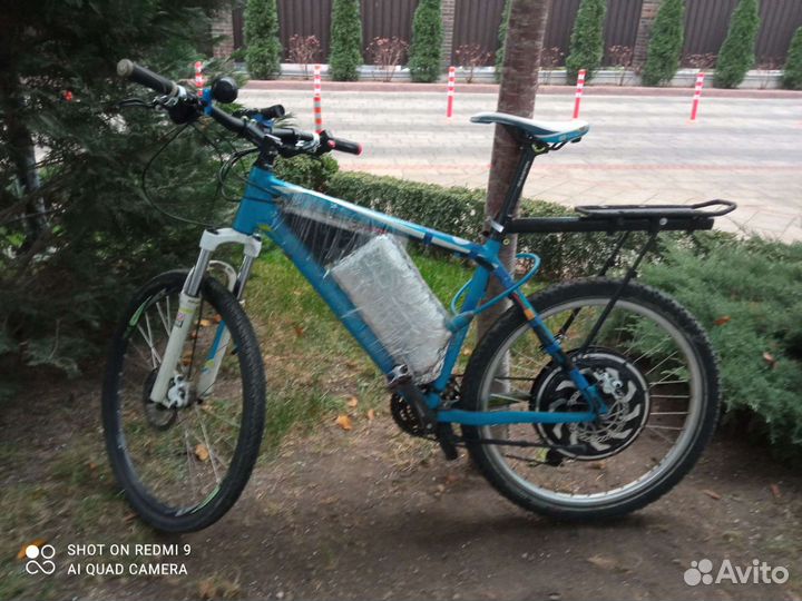 Мощный электровелосипед cube