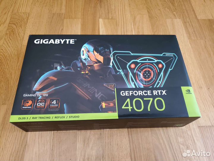 Видеокарта gigabyte GeForce rtx 4070