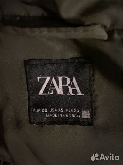 Куртка Zara женская зимняя